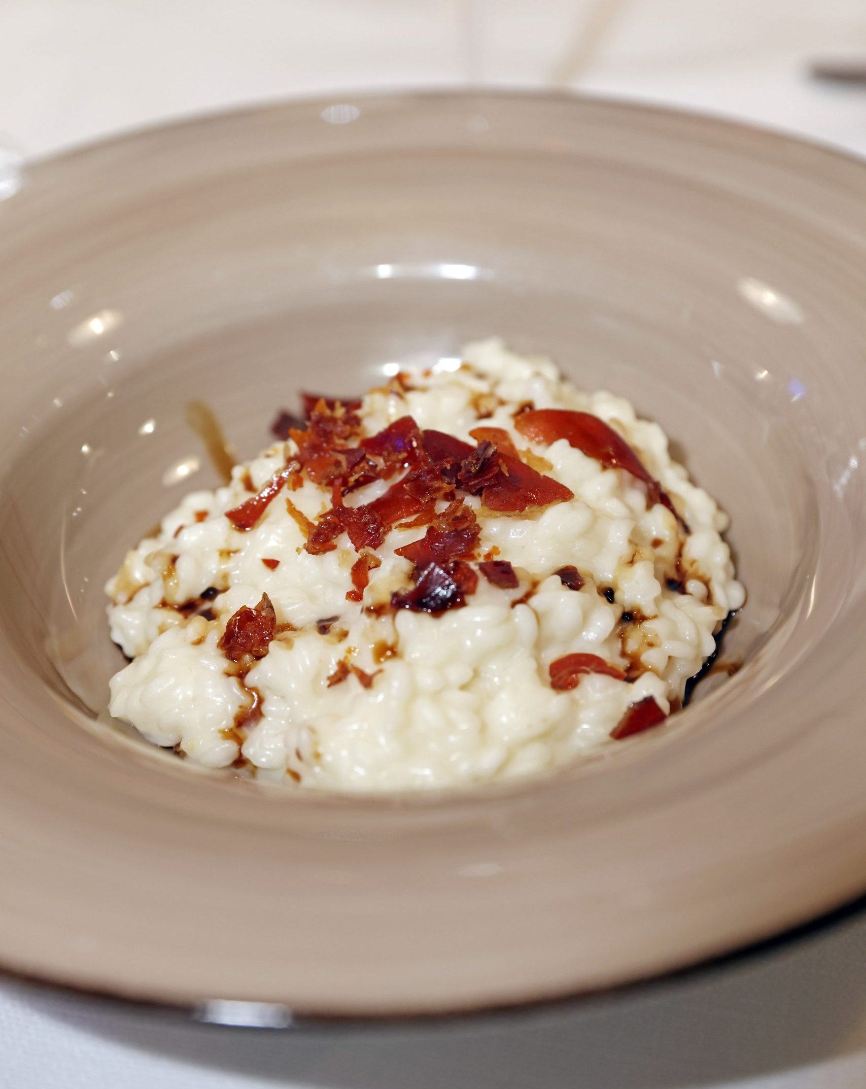 risotto all'aceto balsamico